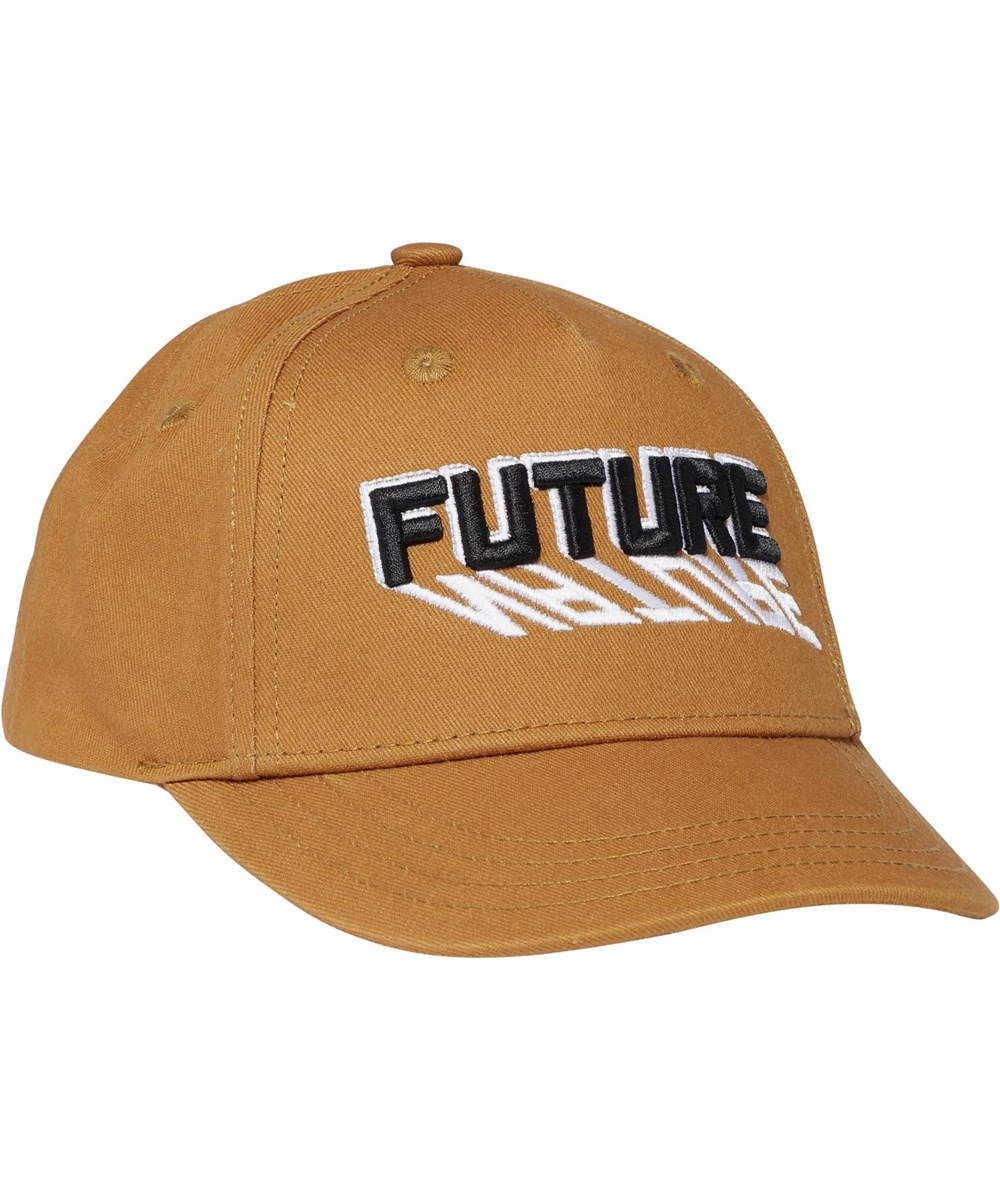 Sebastian - Iron - Brown classic cap 