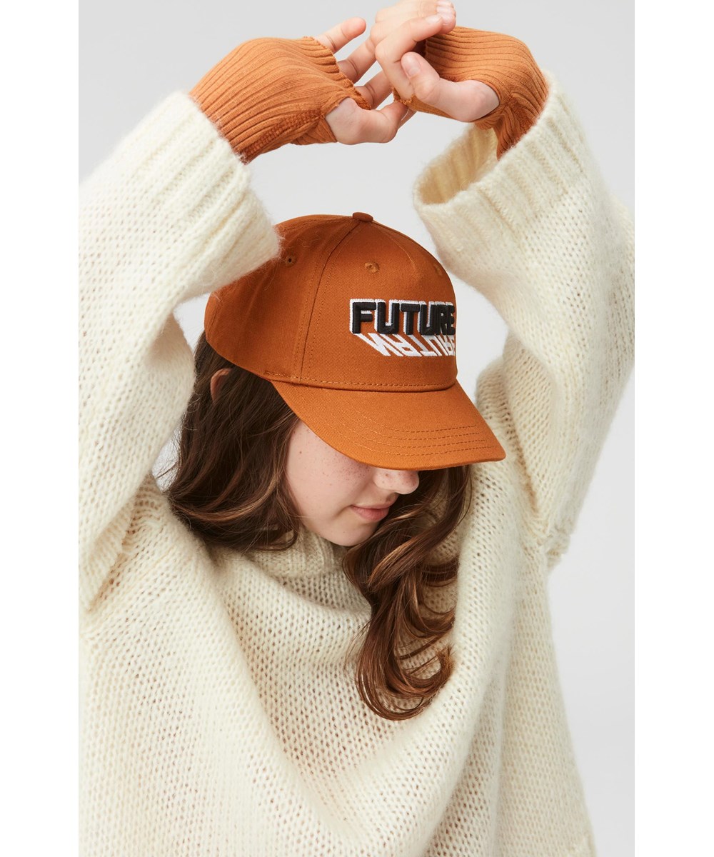 Sebastian - Iron - Brown classic cap 