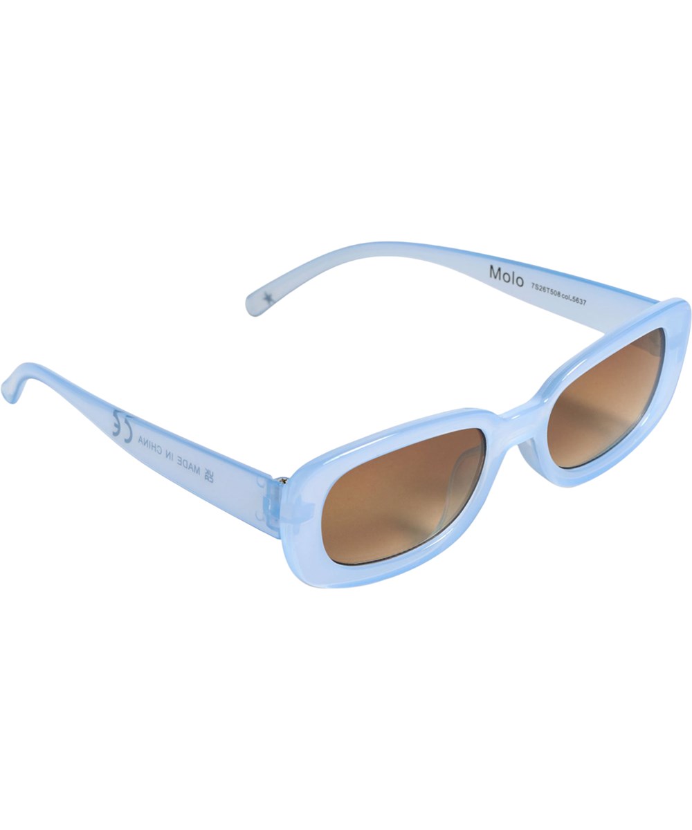 Selah - Sparkling Sea - Oval sunglasses for children with UV protection.