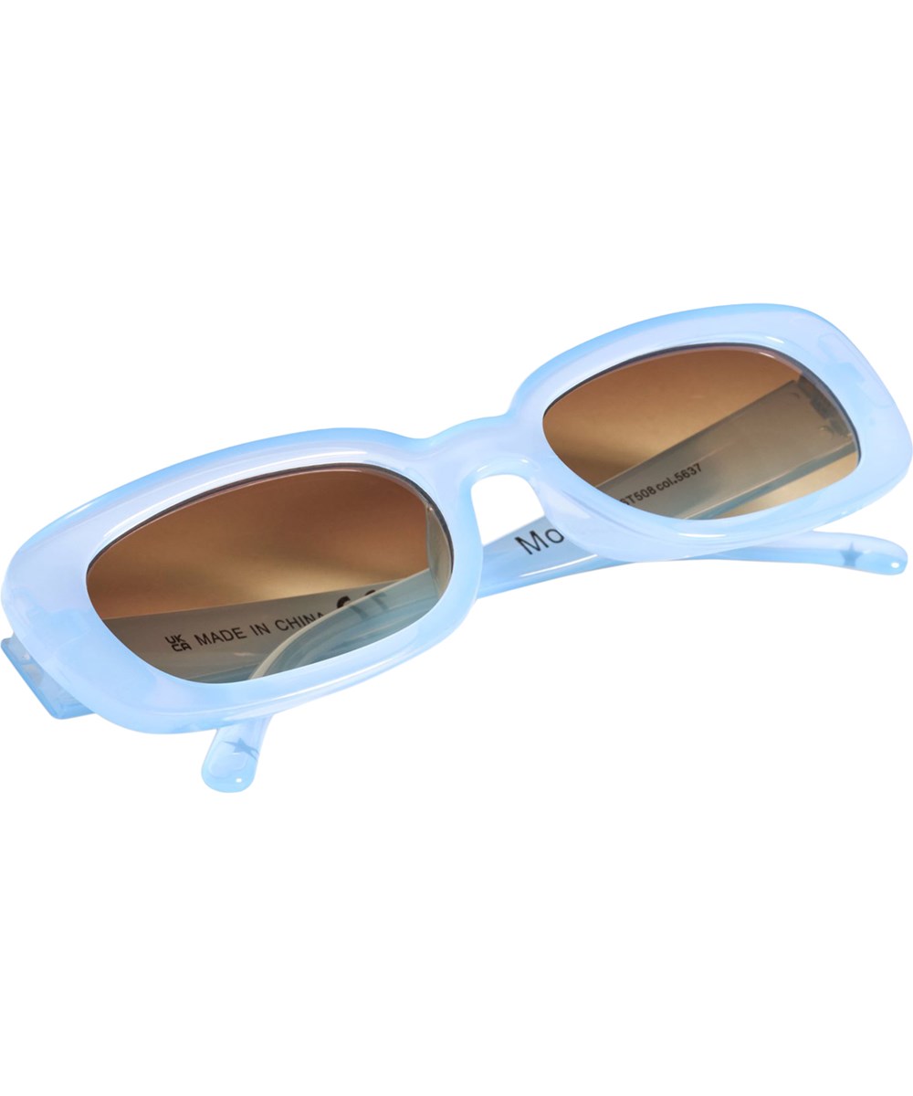 Selah - Sparkling Sea - Oval sunglasses for children with UV protection.