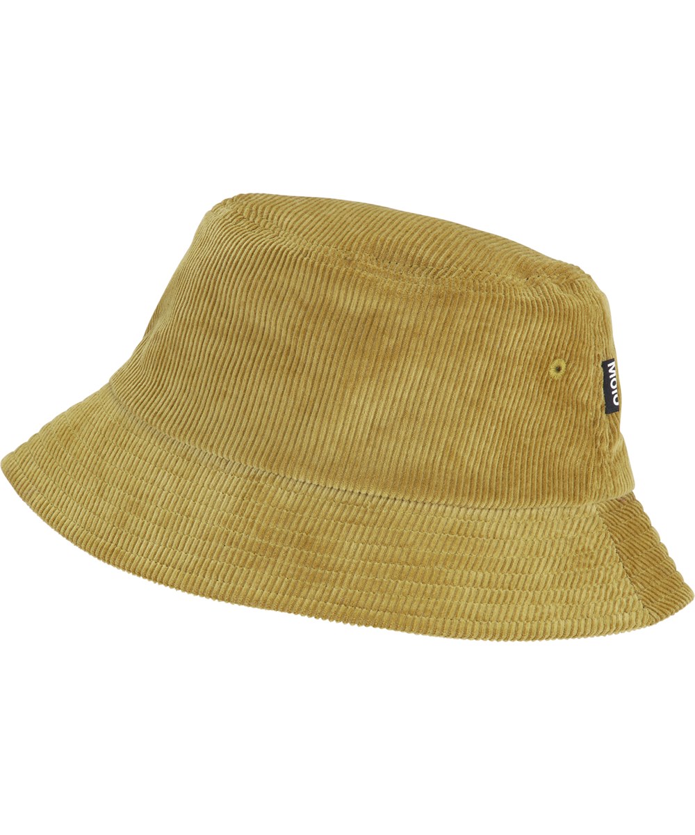 Siks - Fern - Bucket hat in yellow corduroy