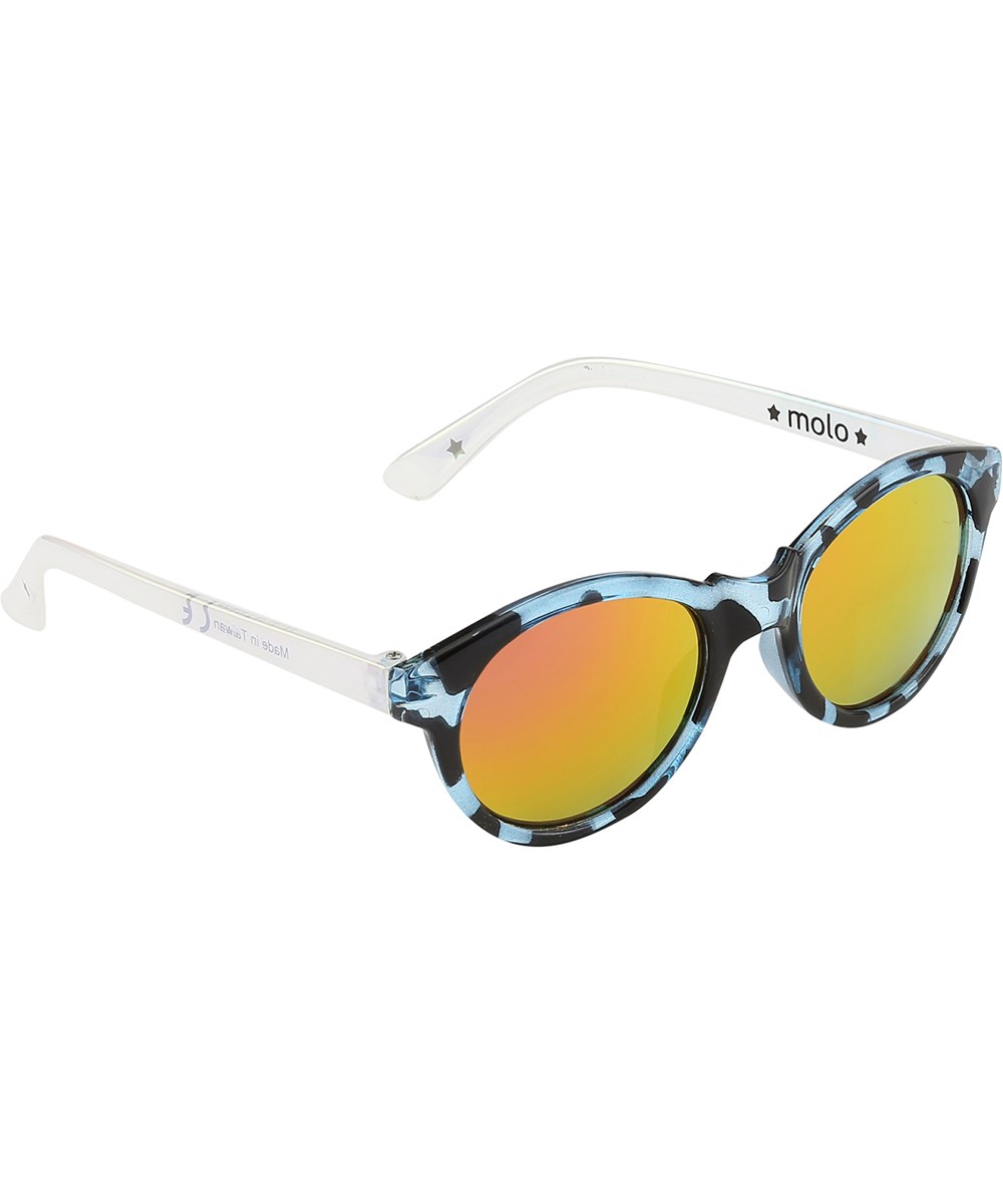 Simba - Multi - blue leopard print baby sunglasses
