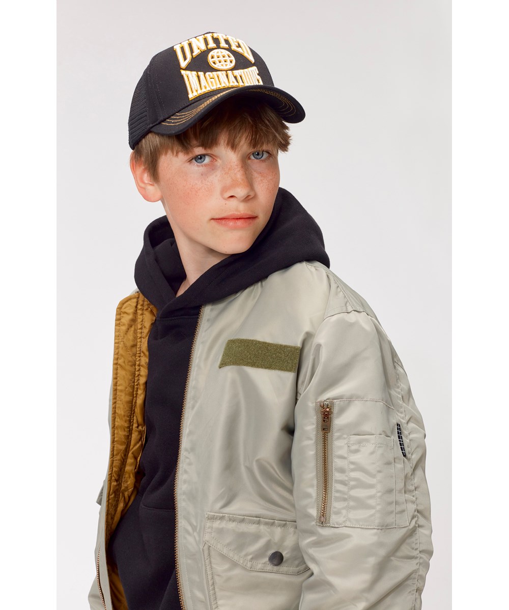 Skill - Black - Black cap adjustable embroidered