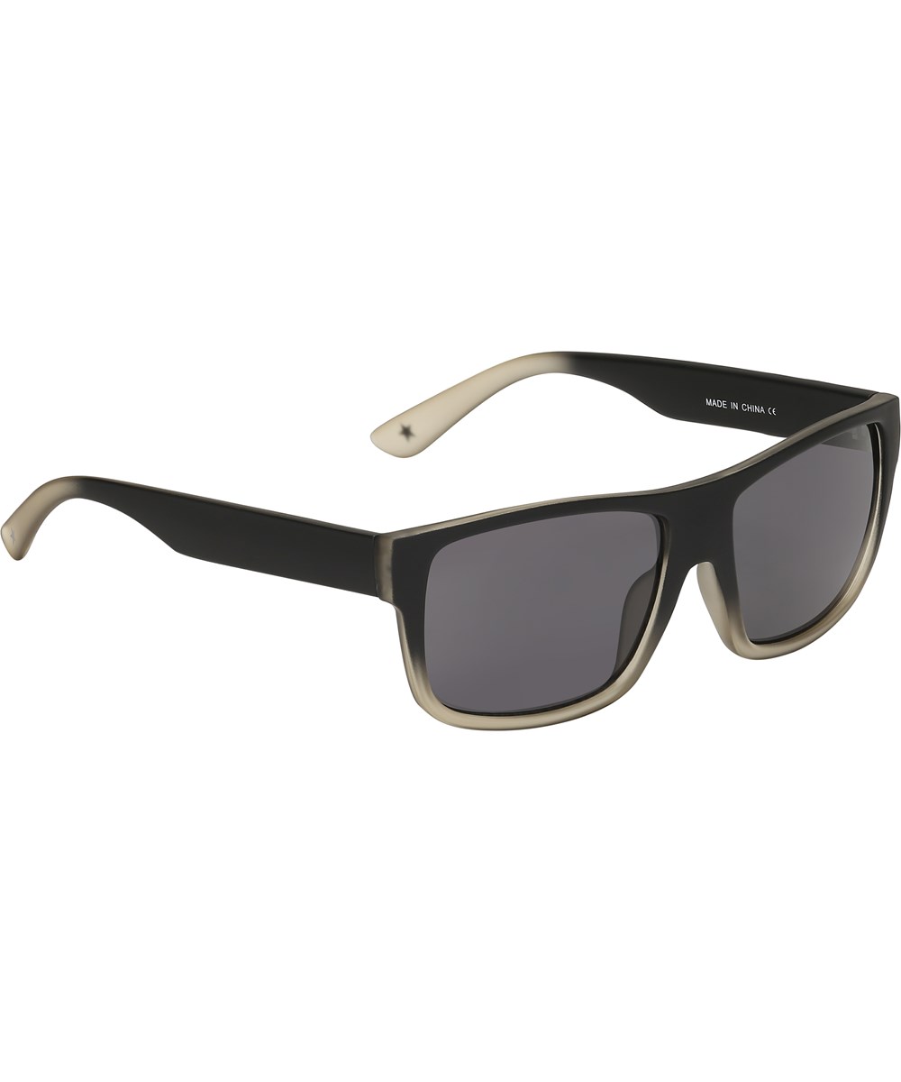 Skipp - Black - Black sunglasses with fading effect