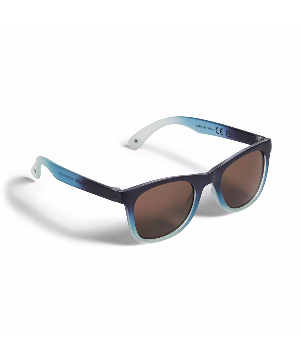 Smile - Classic Navy - Classic children's sunglasses in blue shades with tinted lenses, satin finish, and 100% UV protection.
