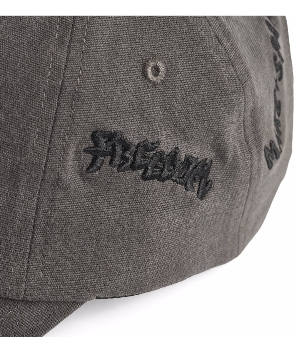 Steel - Echo Wash - Grey cap in cotton blend for children.