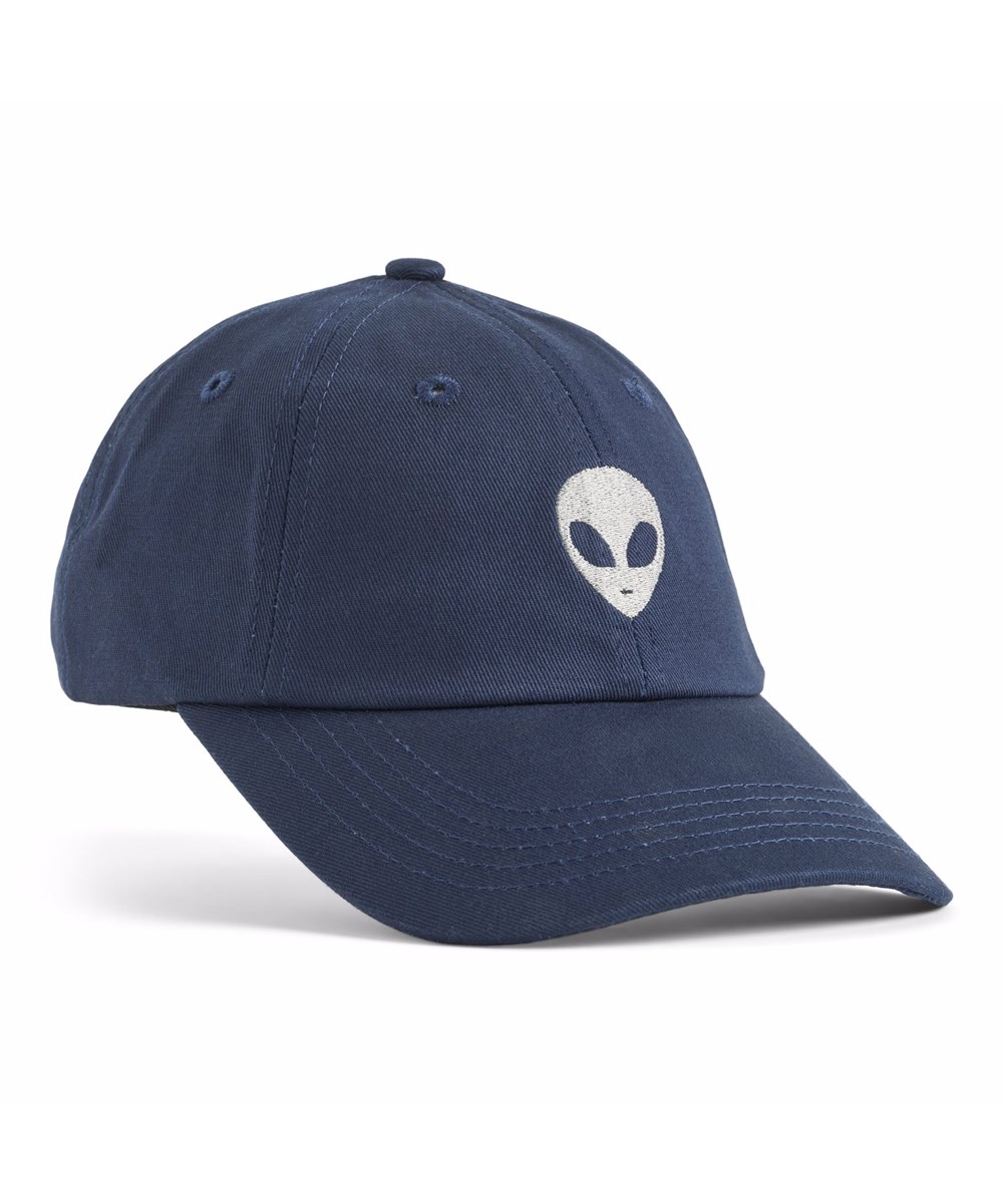 Steel - Galaxy Blue - Dark blue cap in cotton blend for children.