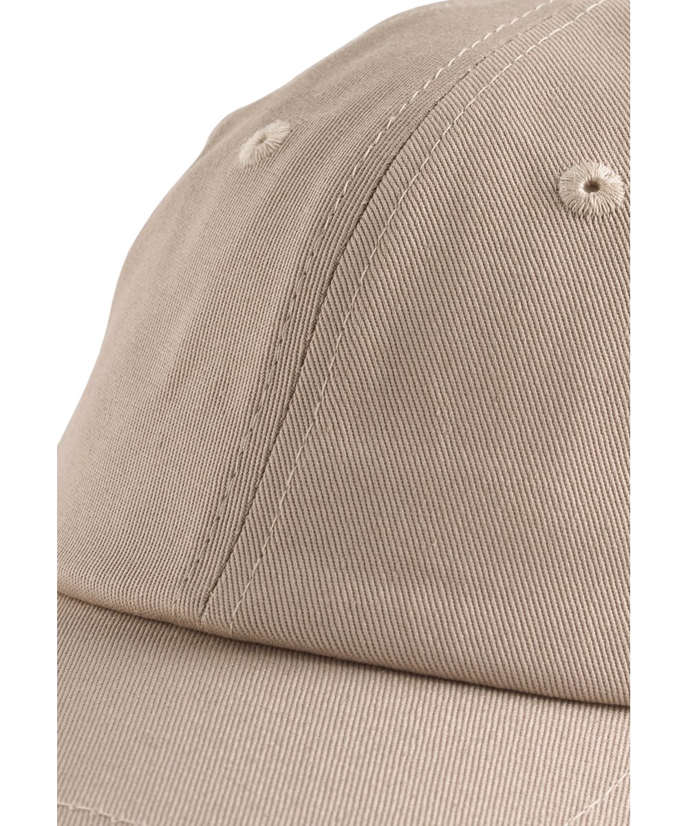 Stewie - Soft Powder - Cream-coloured cap for children with bow detail 
