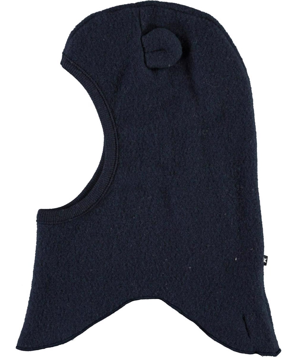 Urso - Dark Navy - Blue wool ski mask