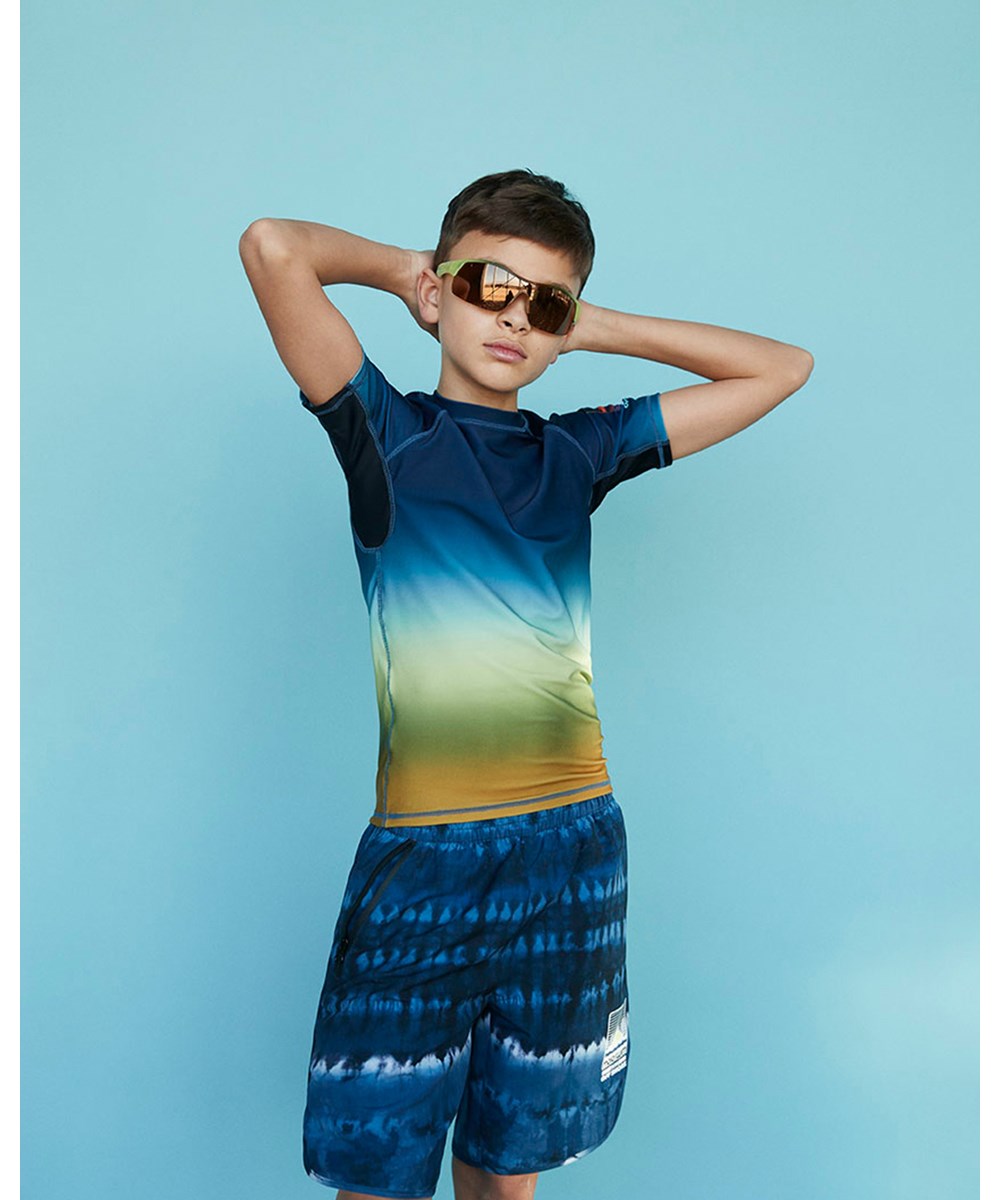 Surf - Muliti Colored - Gelbe und blaue Surfer-Sonnenbrille