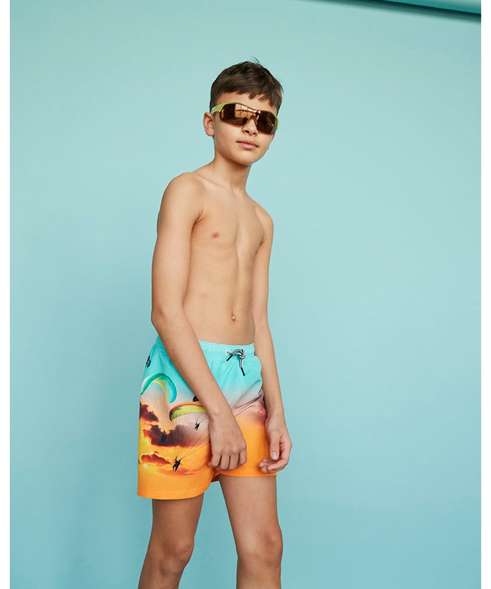 Surf - Muliti Colored - Gelbe und blaue Surfer-Sonnenbrille