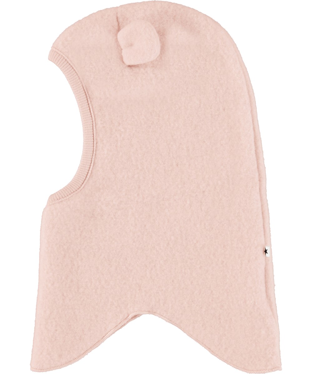 Urso - Wild Rose - Rosaer Elefantenhut aus weicher Wolle