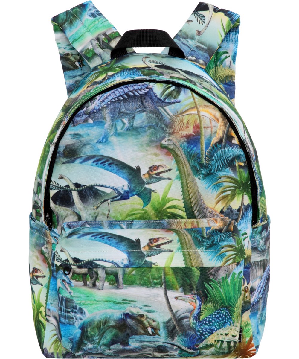 Backpack Mio - Dino Fantastic - Backpack in dinosaur print in 100% recycled polyester.