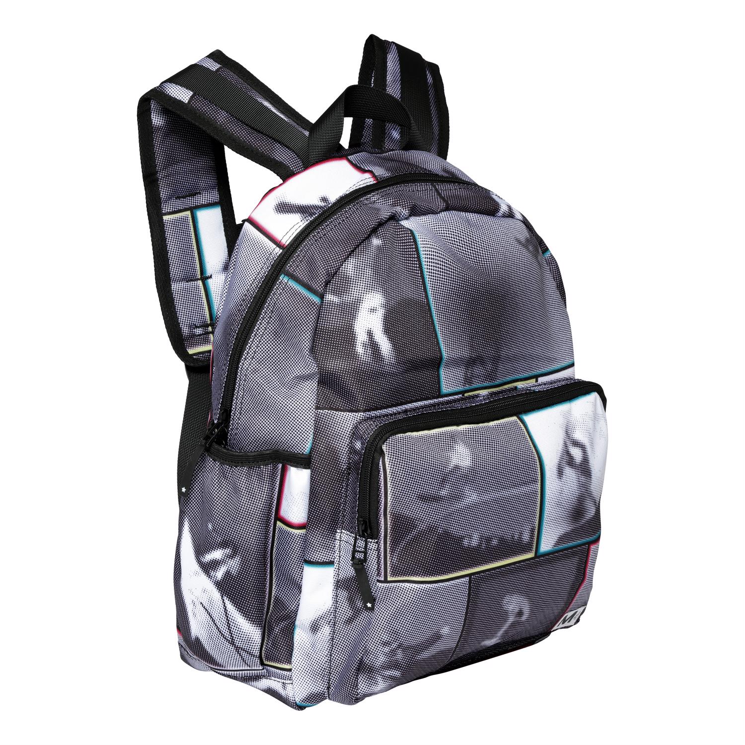 Big Backpack Snowboarding Recycled rucksack with snowboarder print