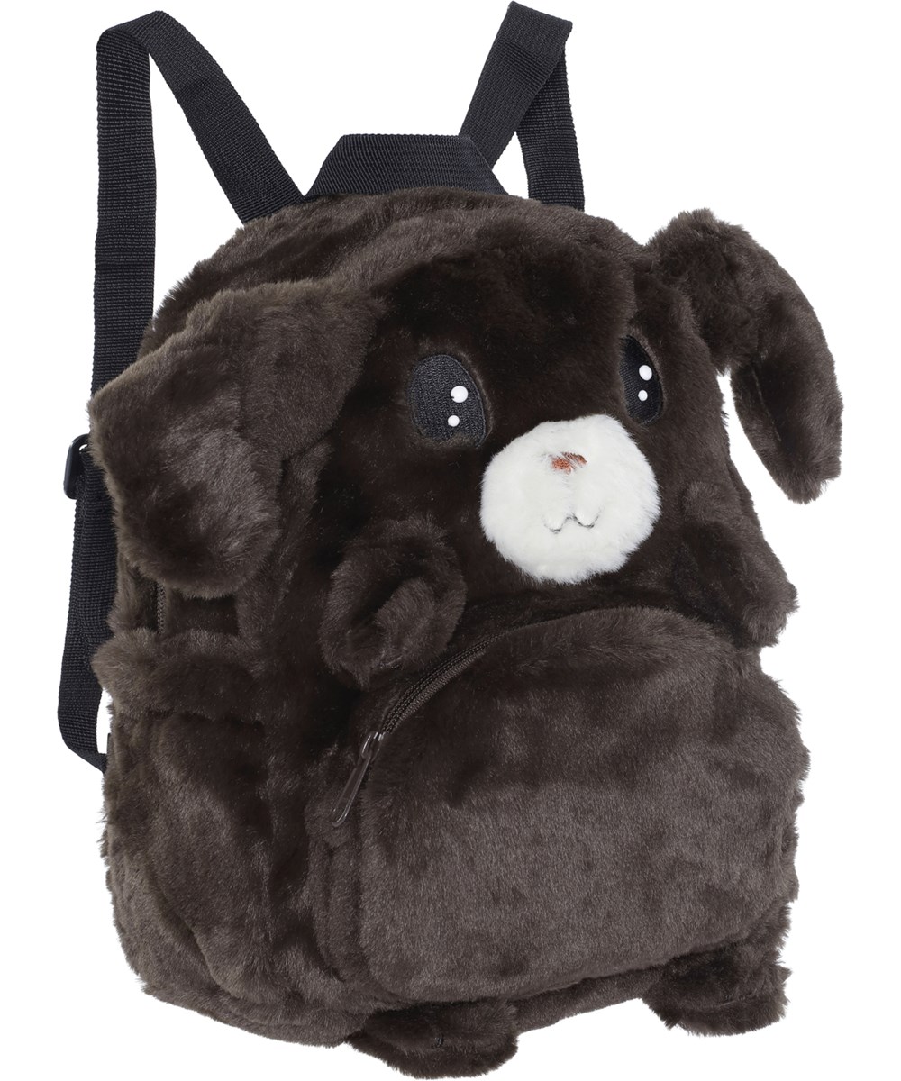 Furry Bag - Deep Oak - Furry backpack with rabbit motif