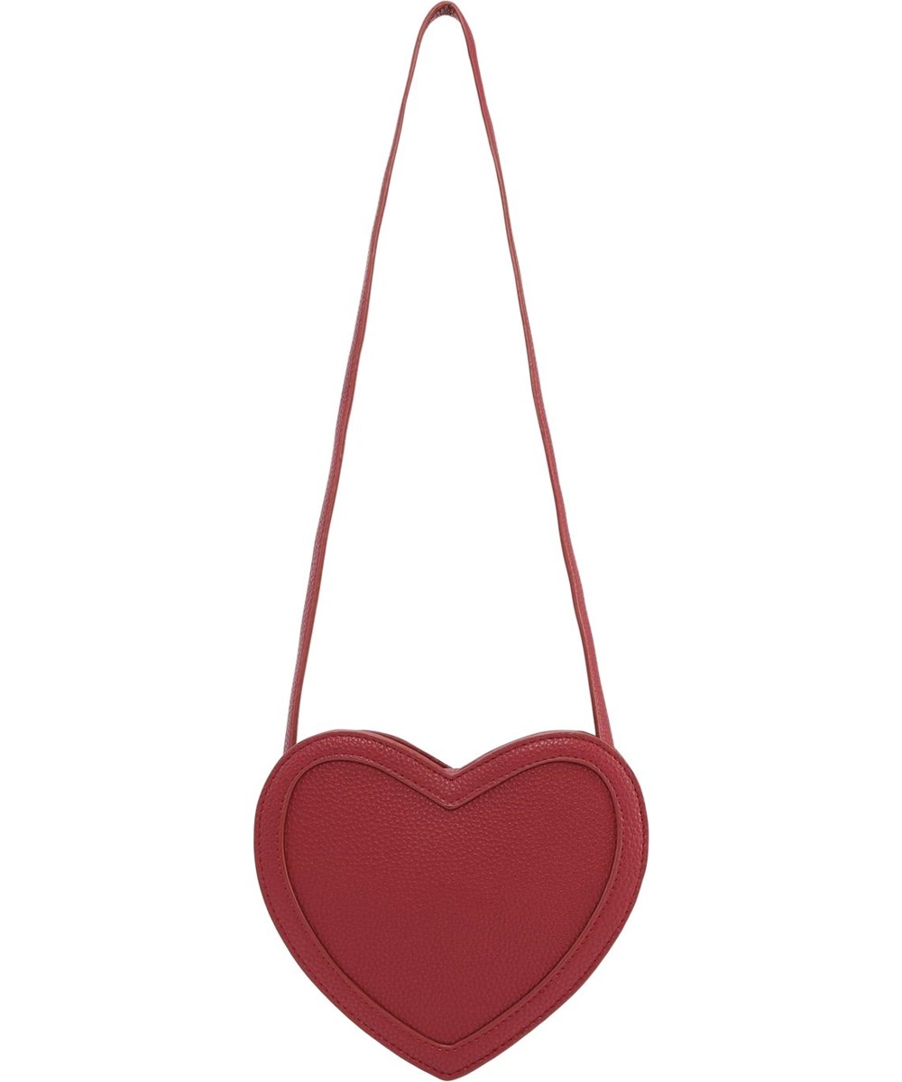 Heart bag - Bossa Nova - Red heart-shaped crossbody bag