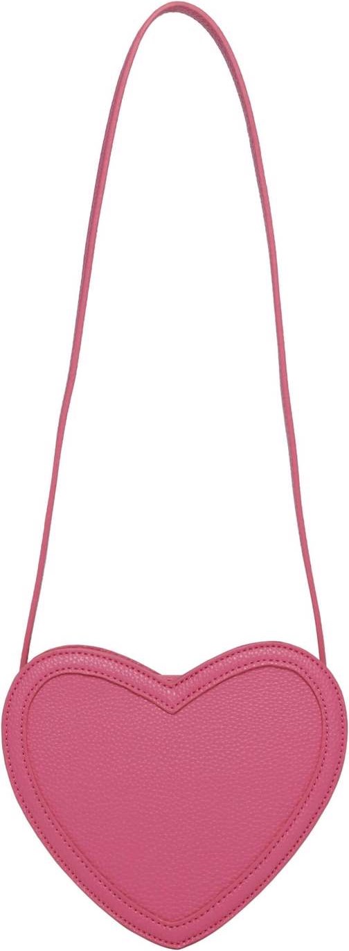 Heart bag Bubblegum Heart shaped bag with shoulder strap Molo