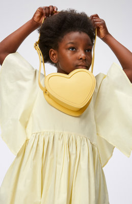 Heartbeat Petals Yellow Hand or Shoulder Bag