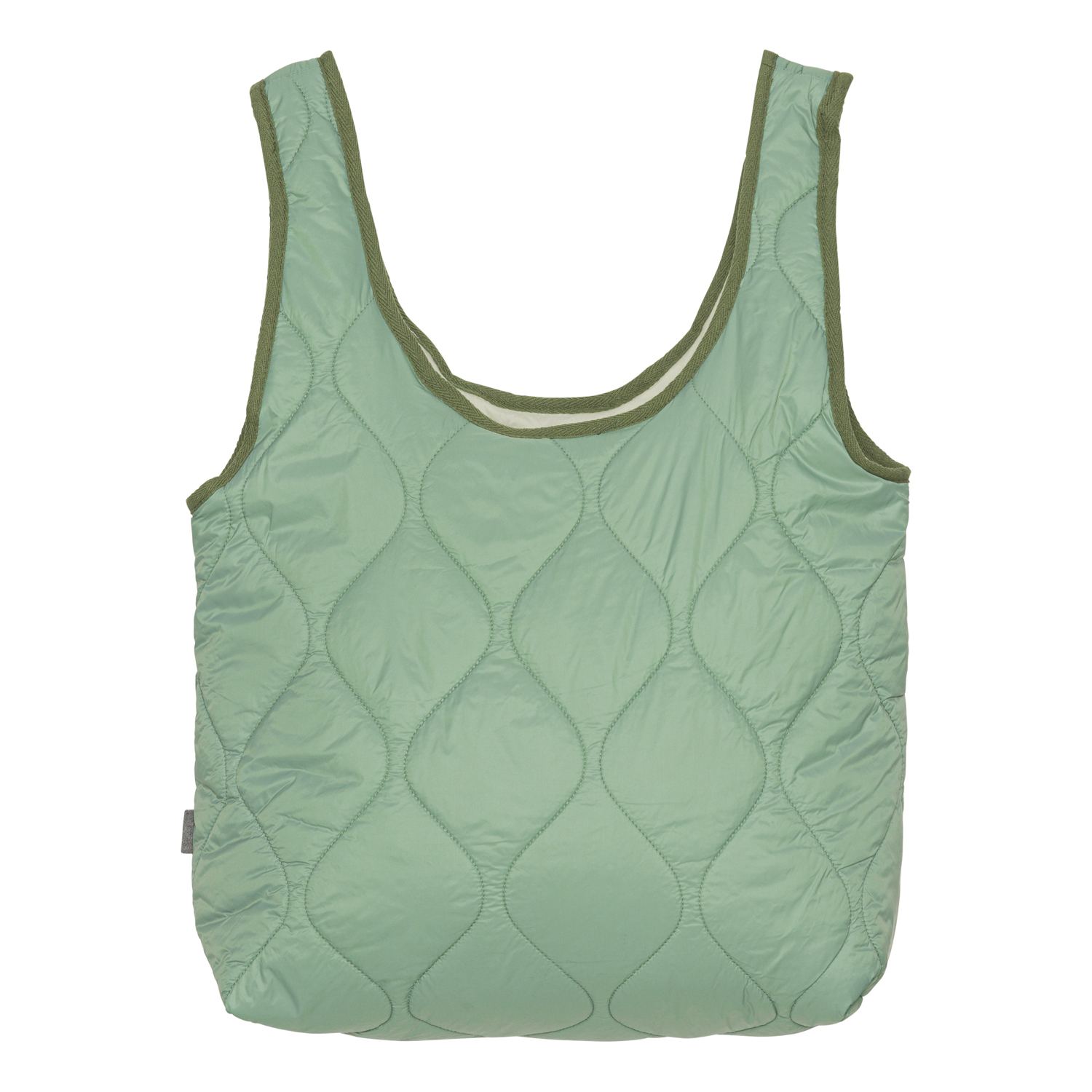 Quilt Sac Meadow Green quilted bag Molo