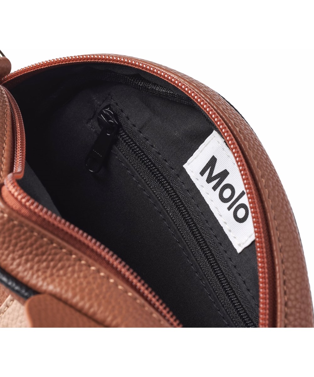 Squirrel Bag - Russet - Sweet brown squirrel bag for children.