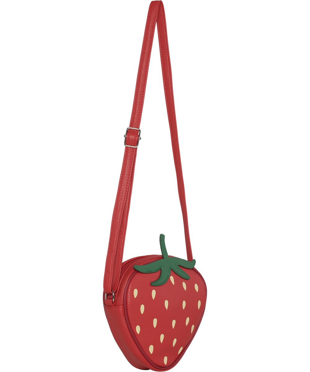 Strawberry Bag - Heart - Red strawberry shoulder bag