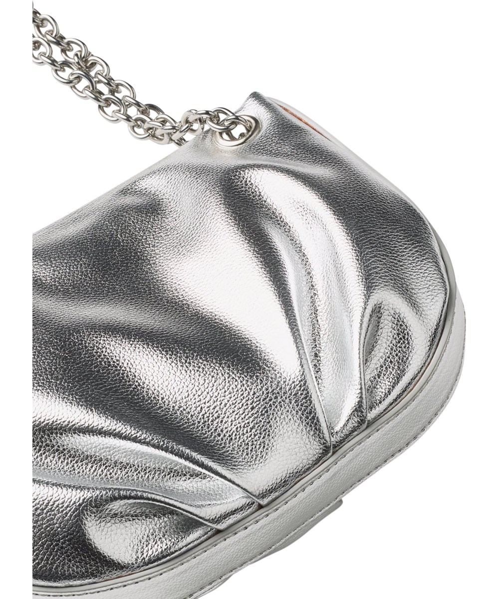 Viola Bag - Silver - Silver handbag for children