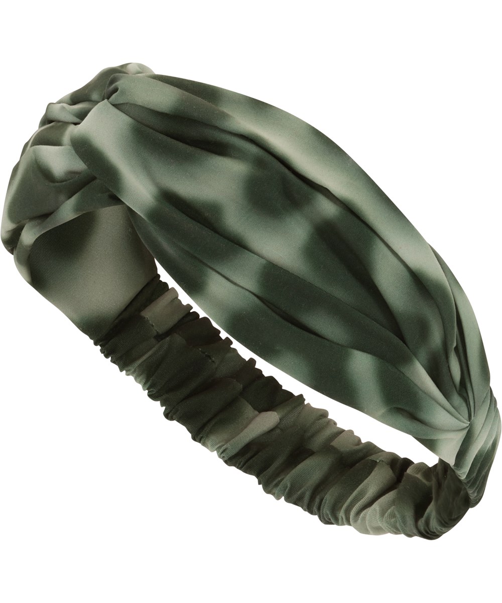 Hairband - Spray Jaguar - Grünes Leoparden-Haarband