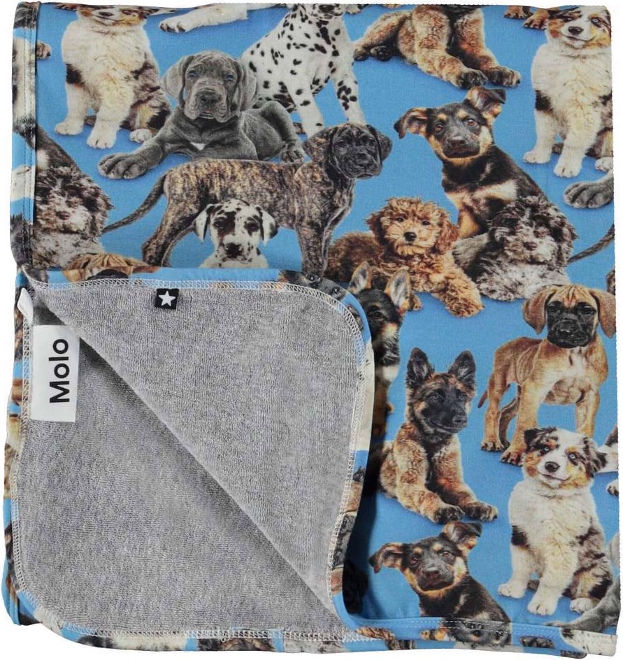 Now - Pups - Babydecke gewickeltes Handtuch Welpen