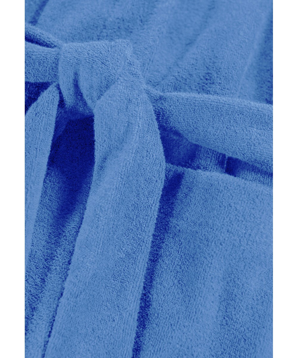 Wyn - Blue Tide - Blauer Bademantel für Kinder aus superweichem, biologischem Baumwollfrottee