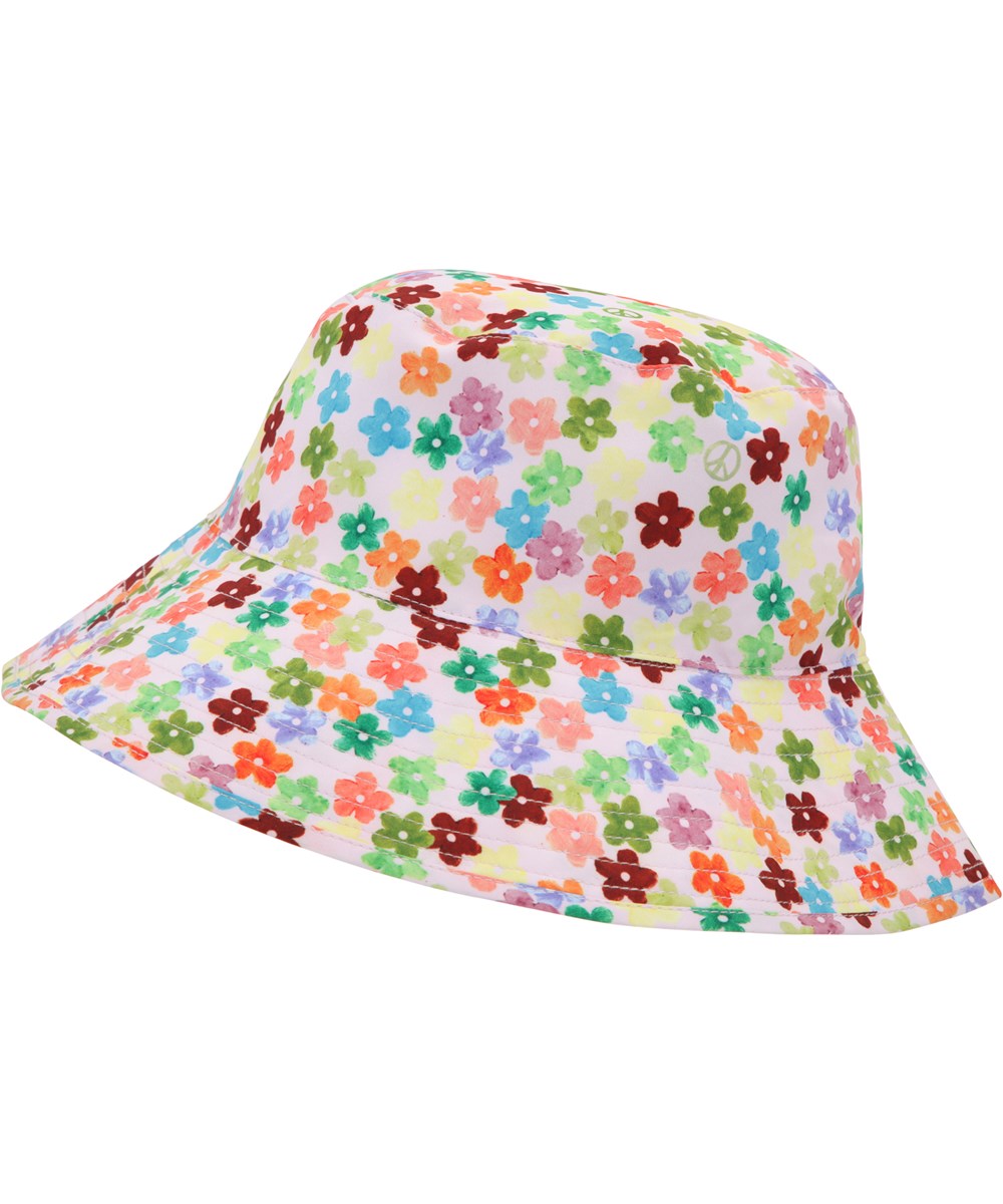 Nadia - Flower Petit - Bøllehat med blomsterprint