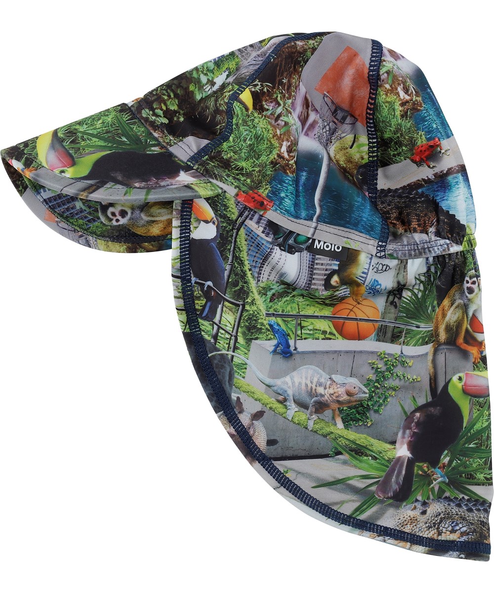 Nando - Urban Jungle - Solhat med jungle print