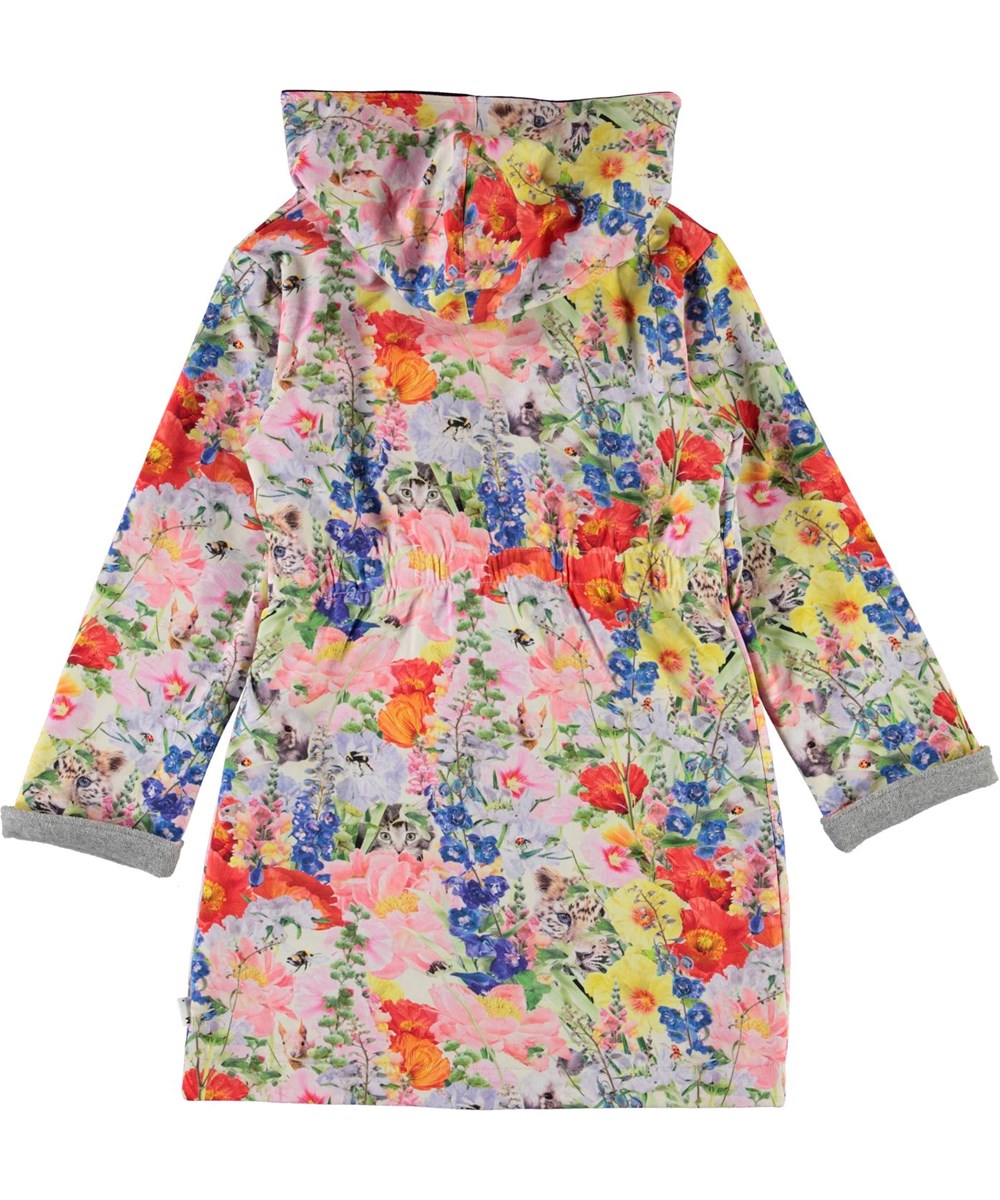 Way - Hide And Seek - Økologisk badekåbe med blomster print