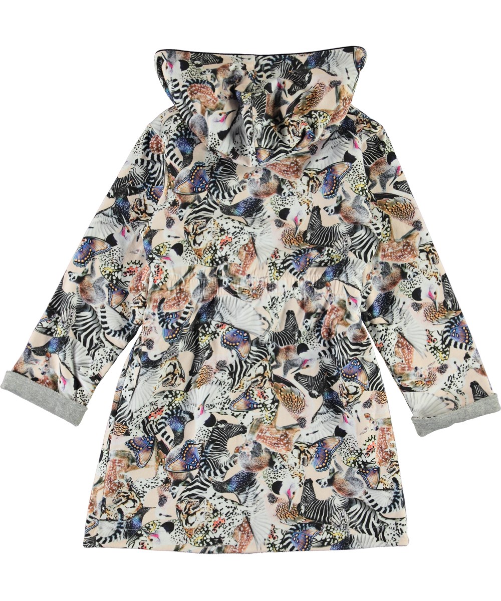 Way - Twister - Økologisk badekåbe dyre print