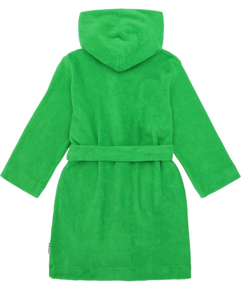 Wyn - Classic Green - Grøn badekåbe i en superblød, økologisk bomuldsfrotté.