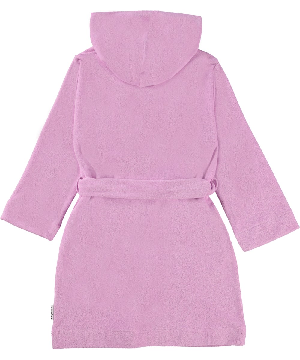 Wyn - Wild Orchid - Pink økologisk badekåbe