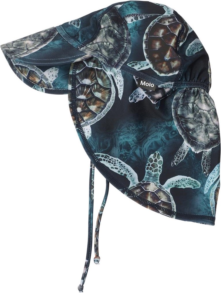 Nando - Sea Turtles - UV baby sun hat with turtles