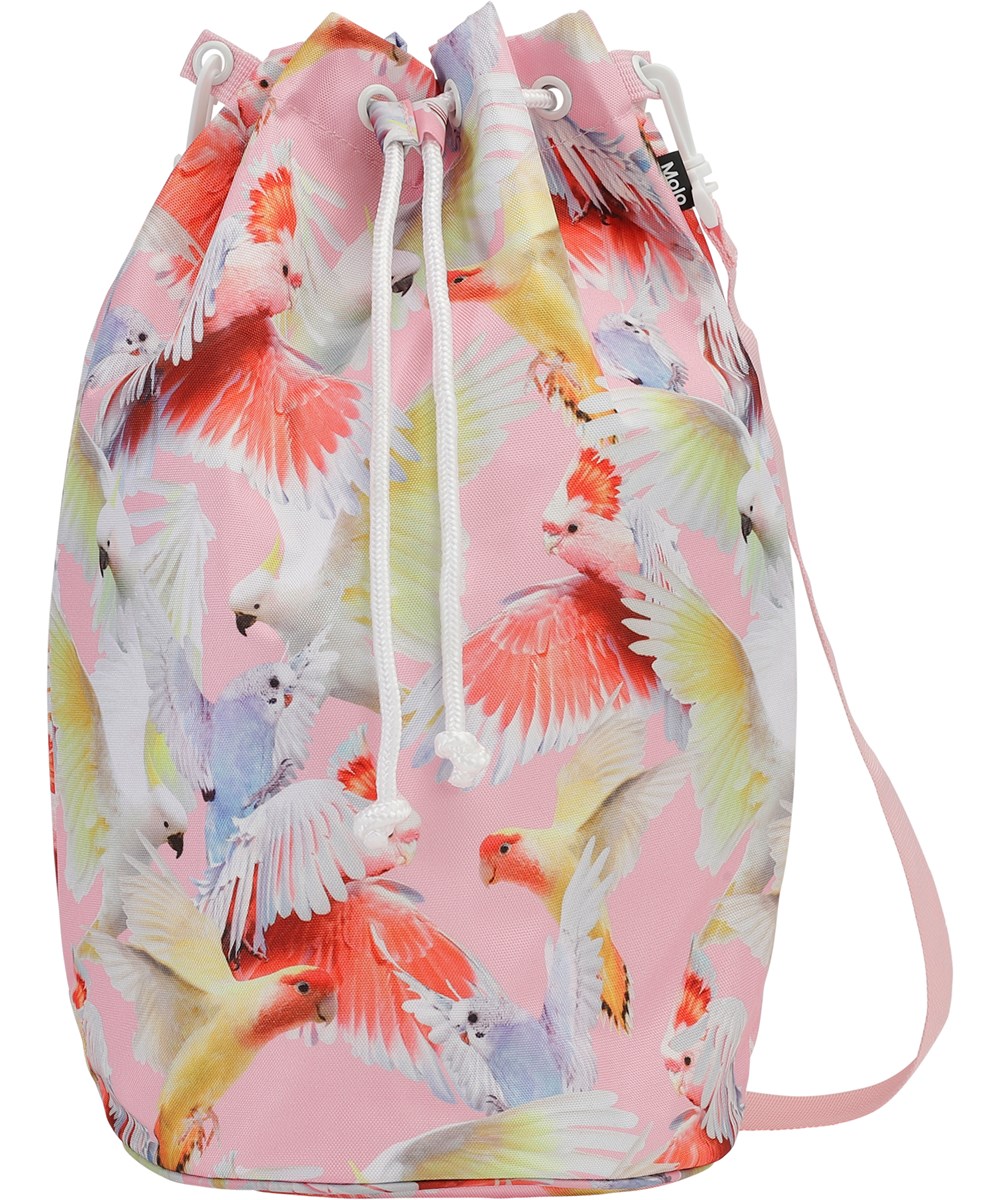 Nedo - Cockatoos - Beach bag with surf print