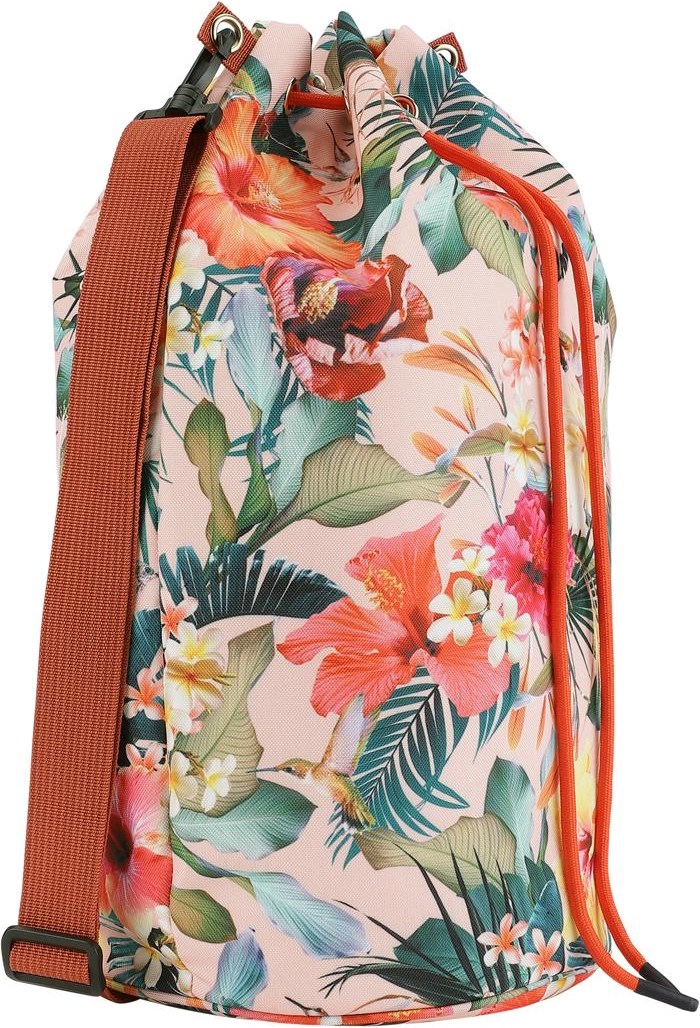 Nedo - Hawaiian Flowers - Beach bag with floral print