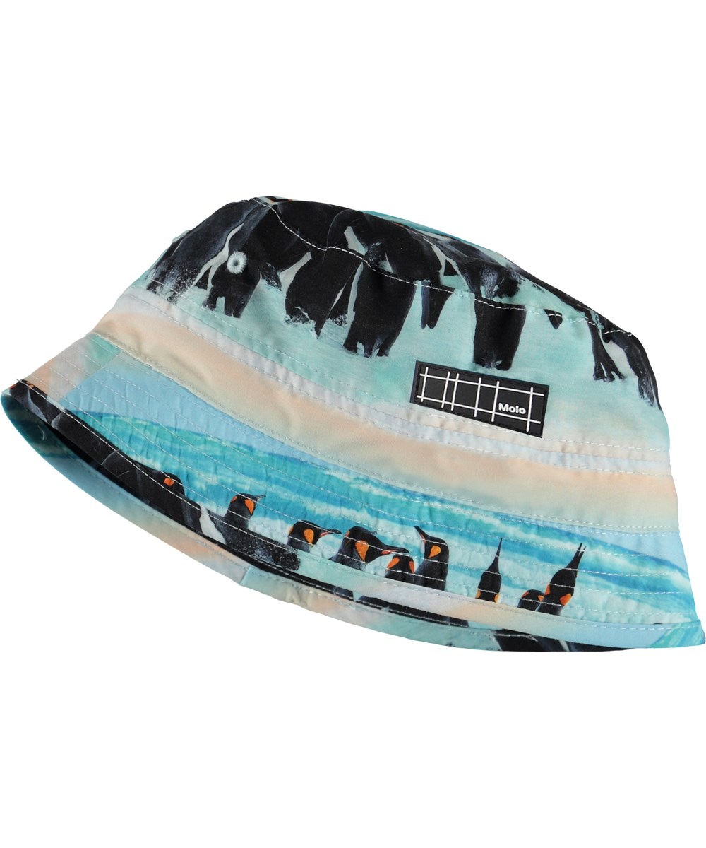 Niks - Penguin Stripe - Bucket hat with penguin print