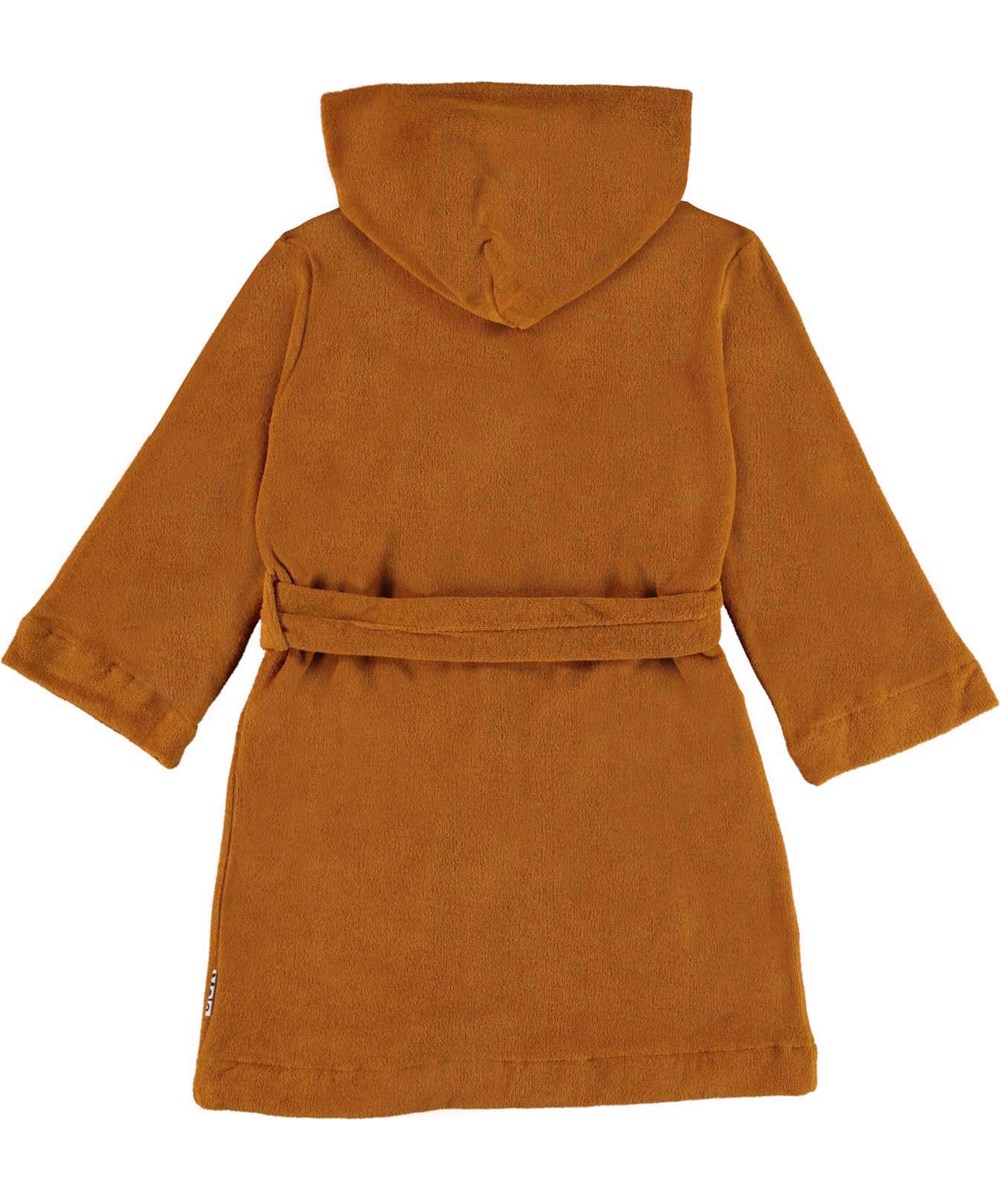 Wyn - Almond - Brown organic bathrobe