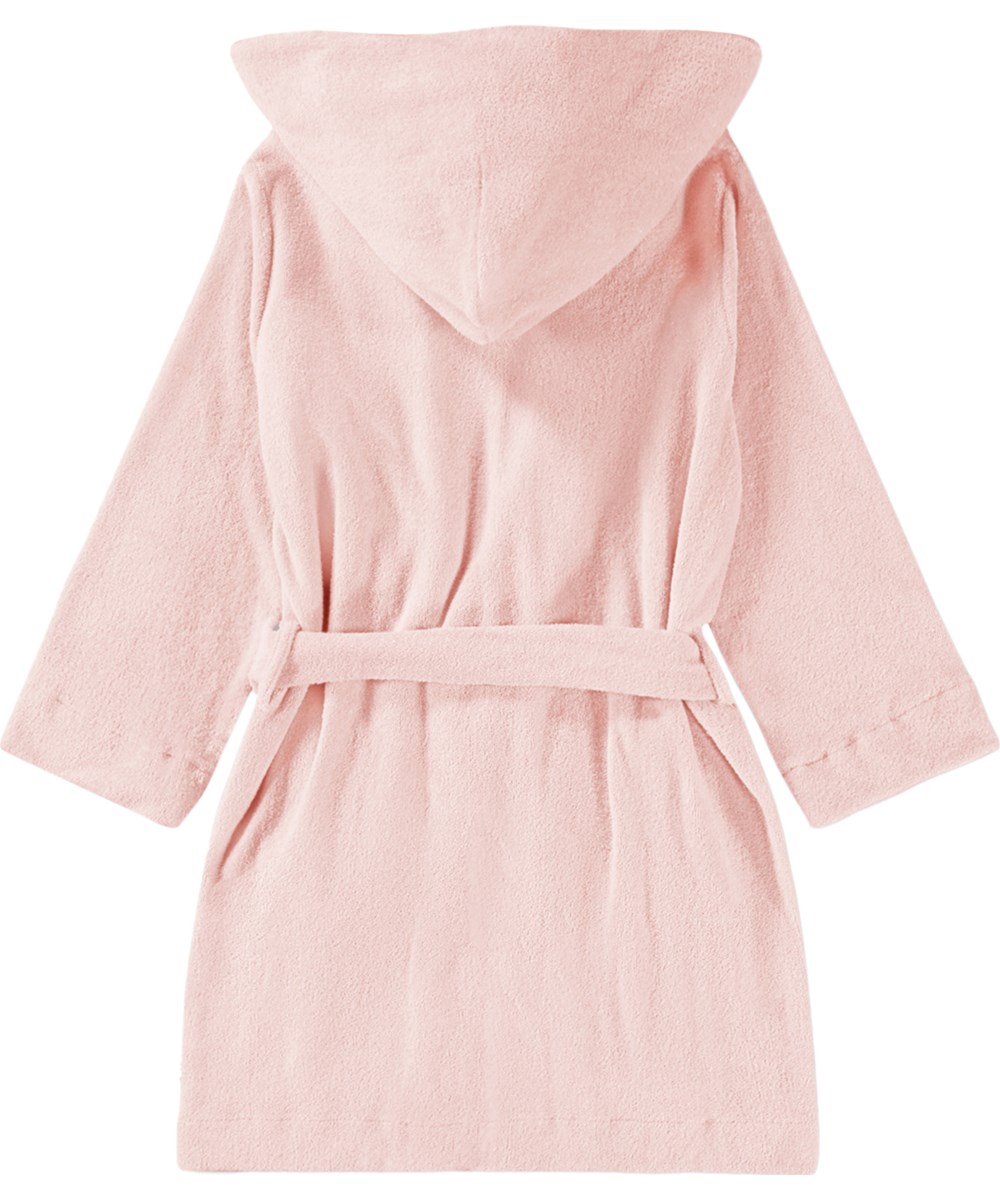 Wyn - Cloud Pink - Pink bathrobe for children made of super soft, organic cotton terry