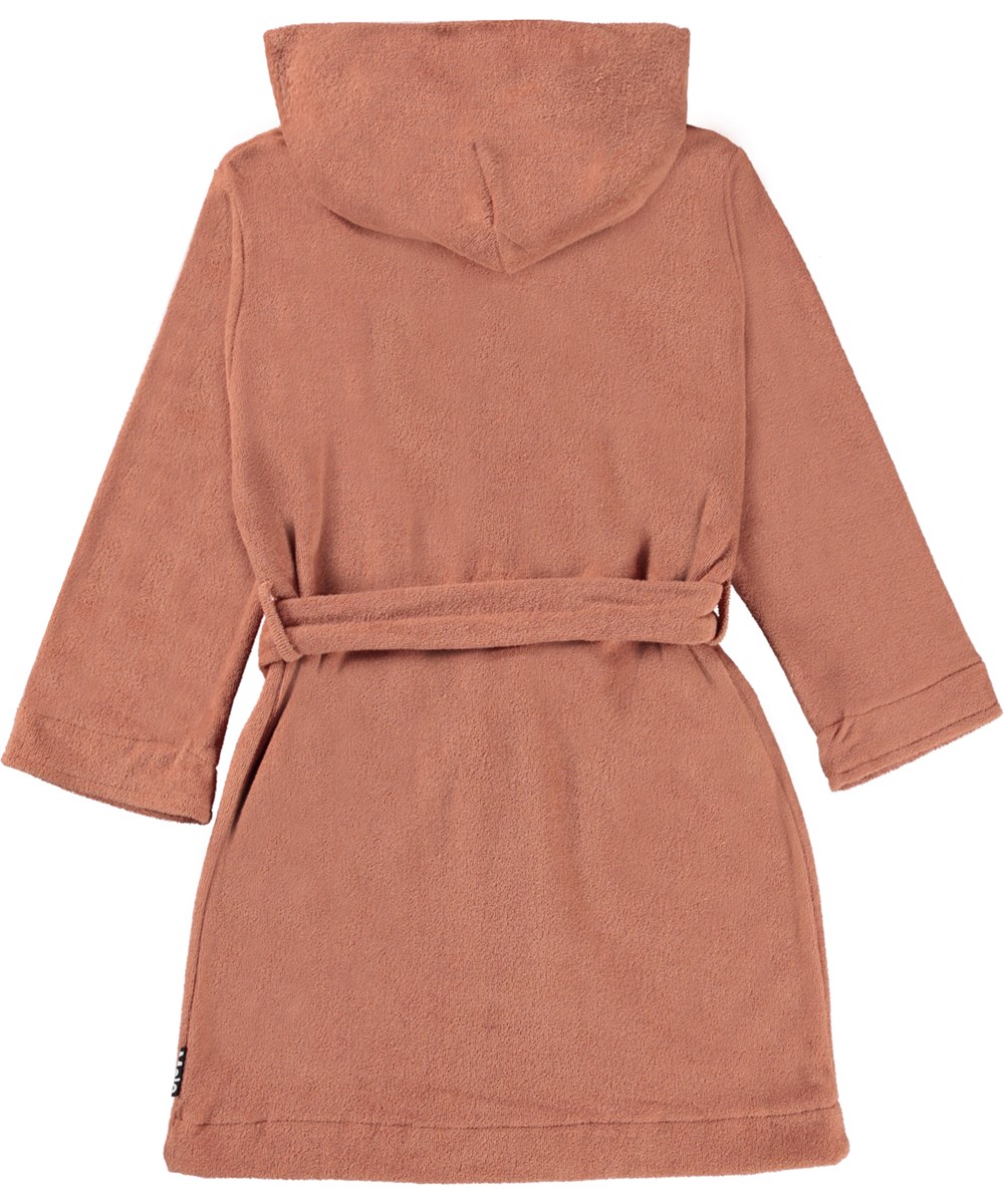 Wyn - Rose Mist - Rose organic terry cloth bathrobe
