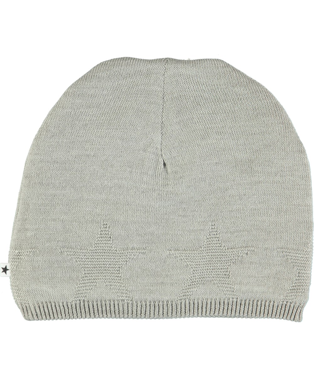 Colder - Grey Melange - Grey hat with stars