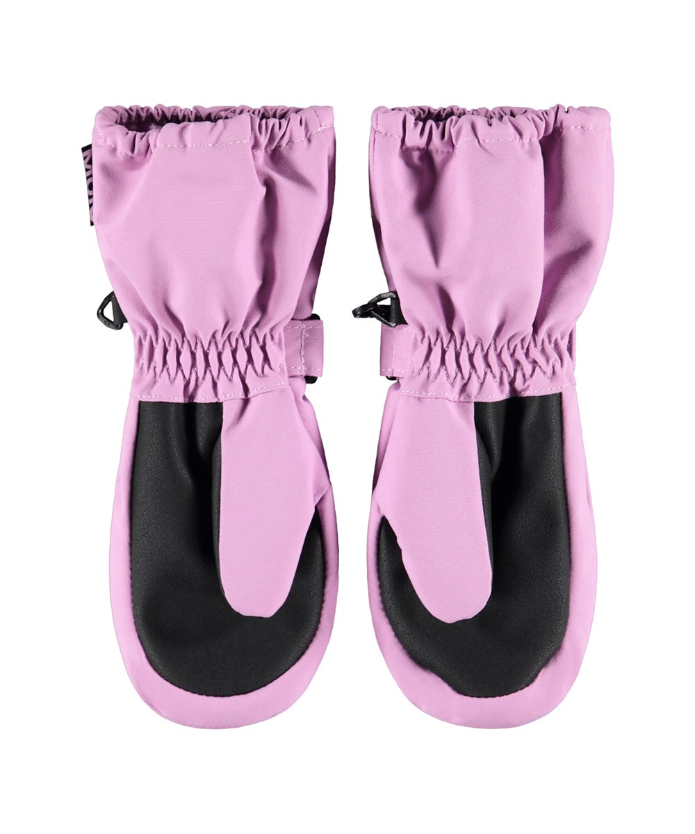 Igor - Purple Ray - Purple waterproof and breathable mittens for children with 3M™ Thinsulate™ insulation.