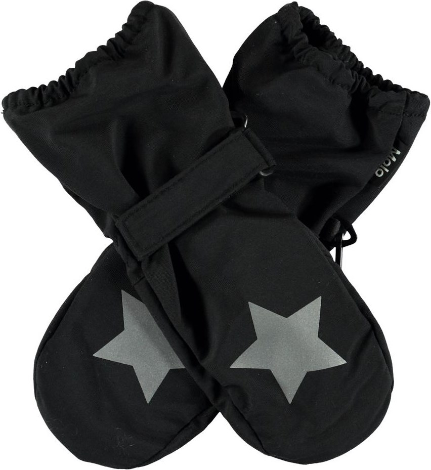 Igor Summer - Black - Black summer mittens