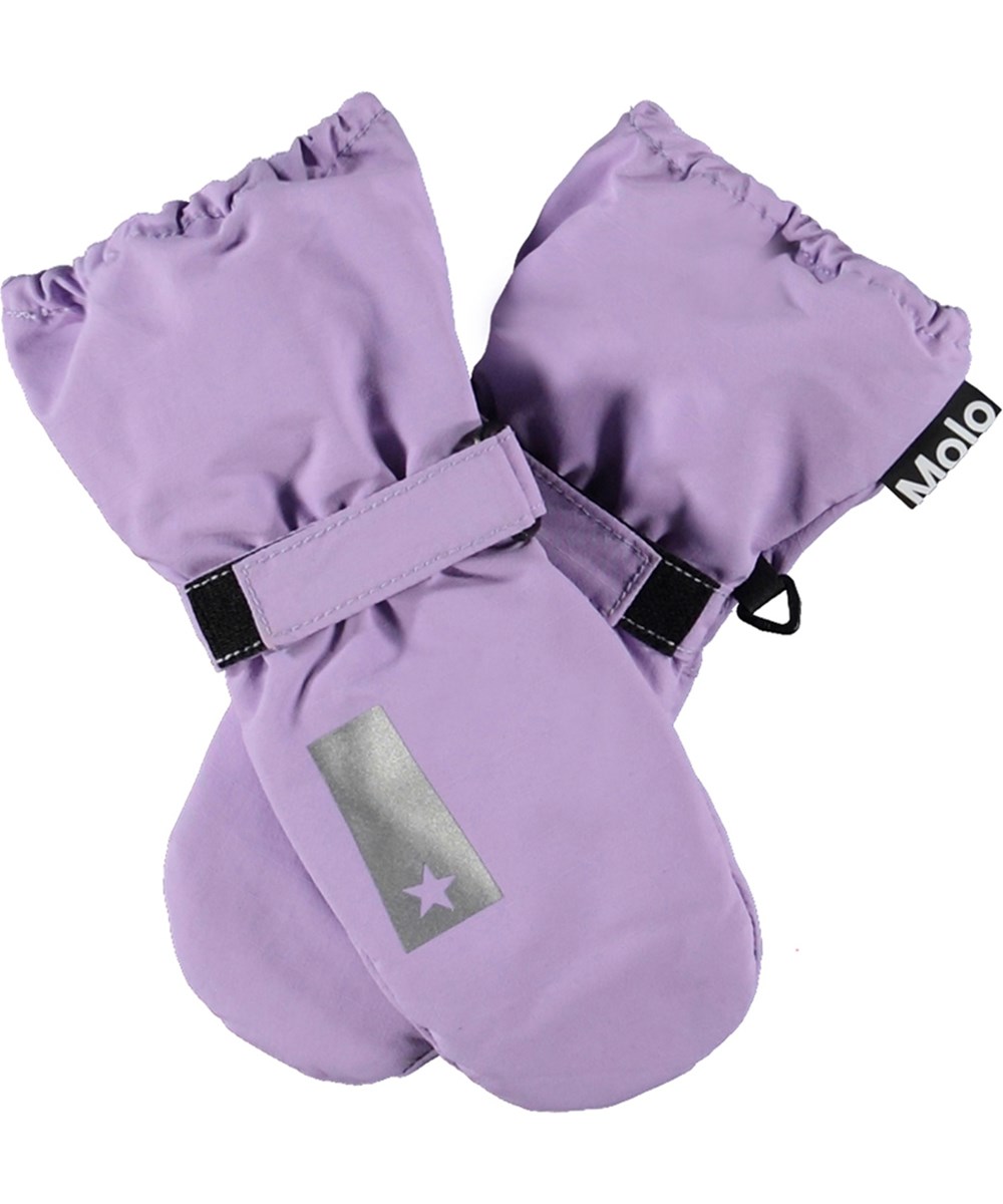 Igor - Viola - Purple, waterproof and breathable mittens for children with 3M™ Thinsulate™ insulation.
