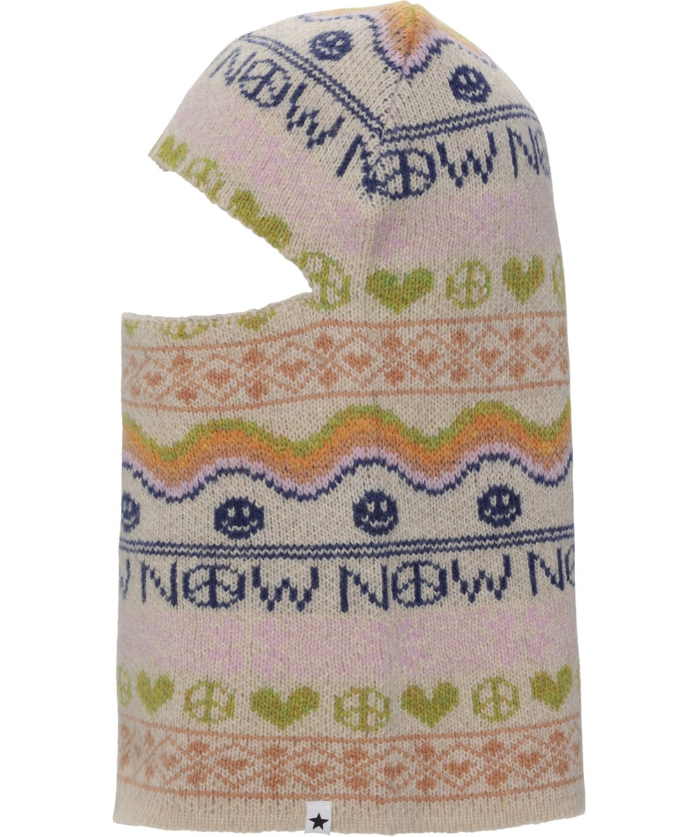 Kaisu - Peace Now Knit - Patterned wool balaclava