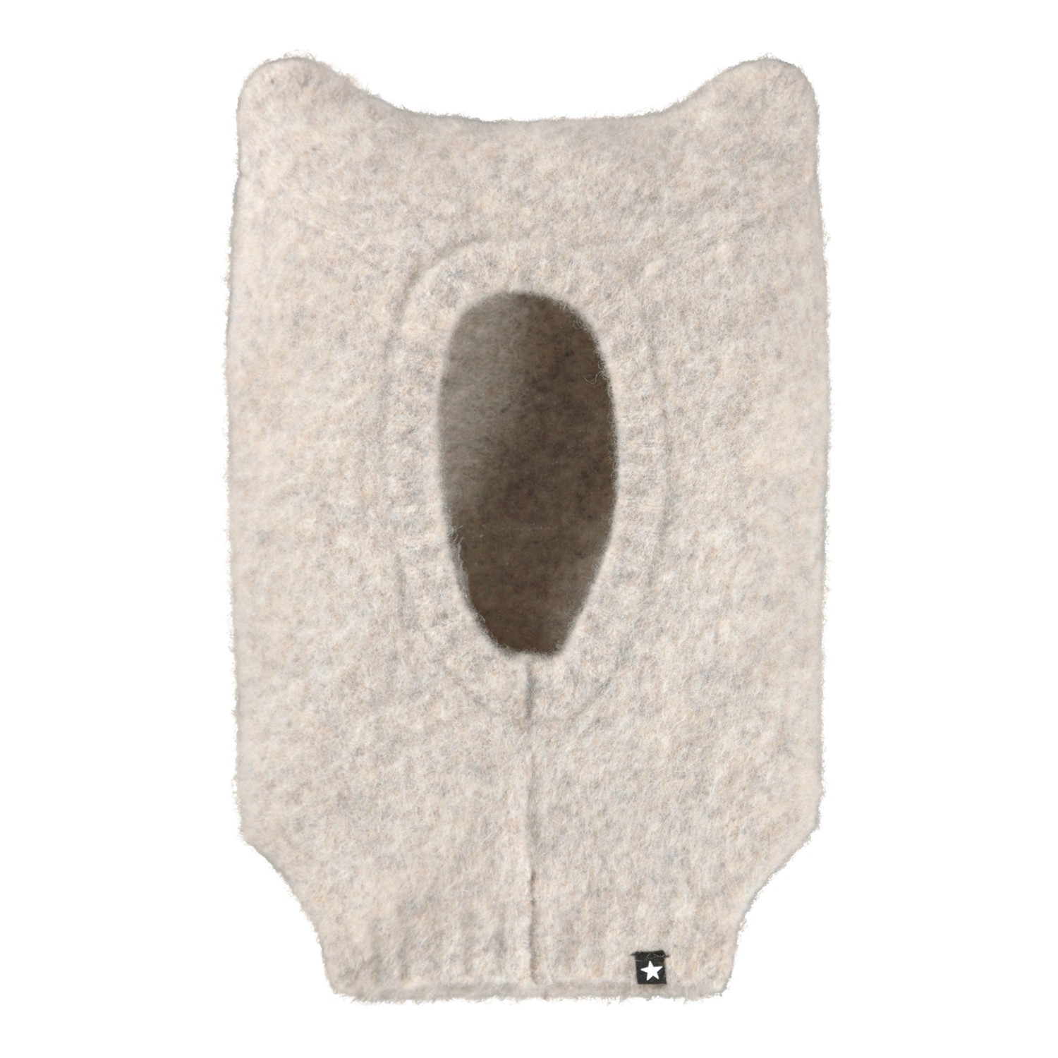 Kallan - Soft Beige - Light beige balaclava for children in