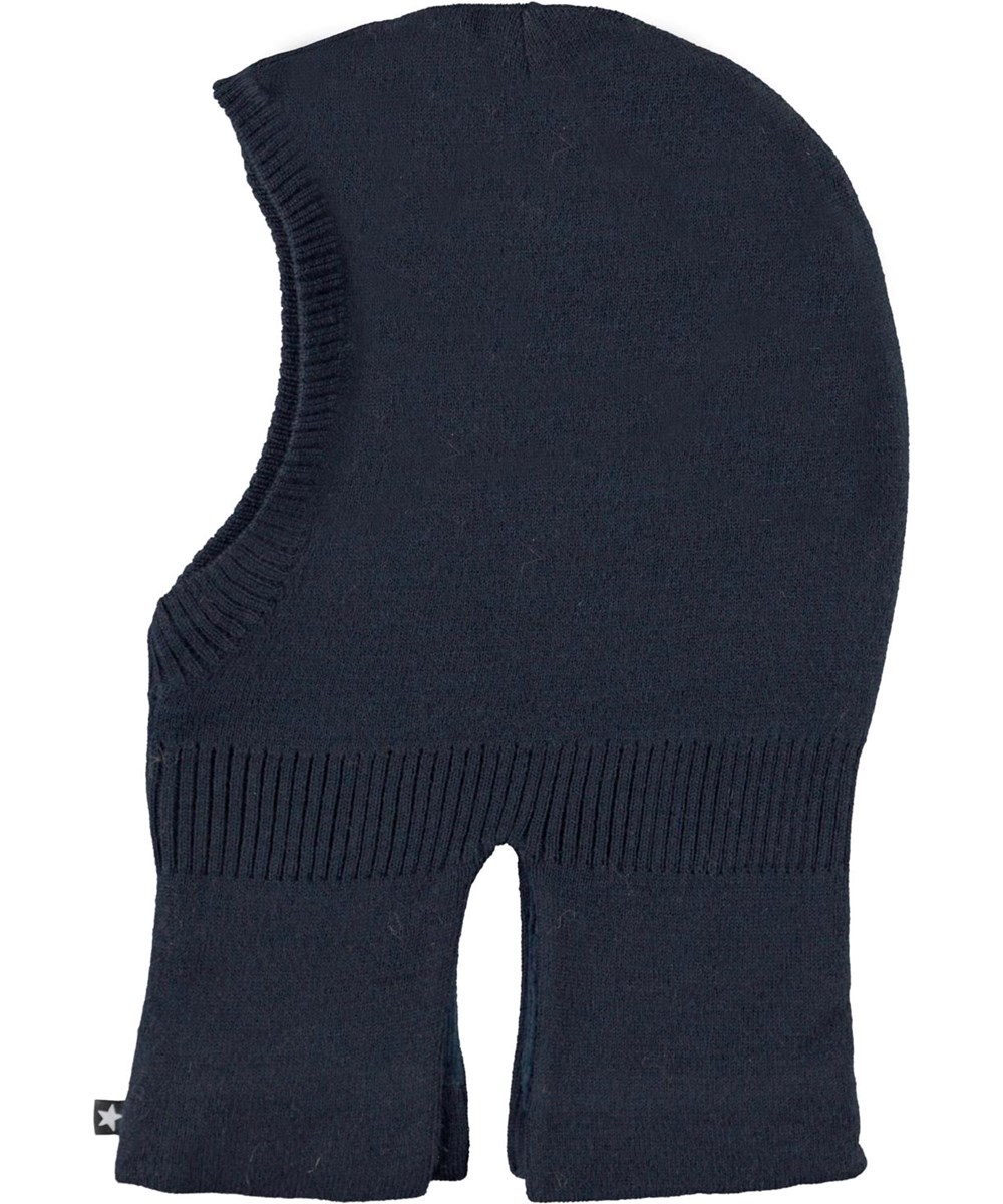 Kavi - Carbon - Dark blue knit ski mask