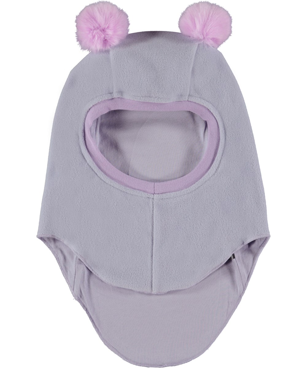 Kay - Cosmic Sky - Purple fleece balaclava